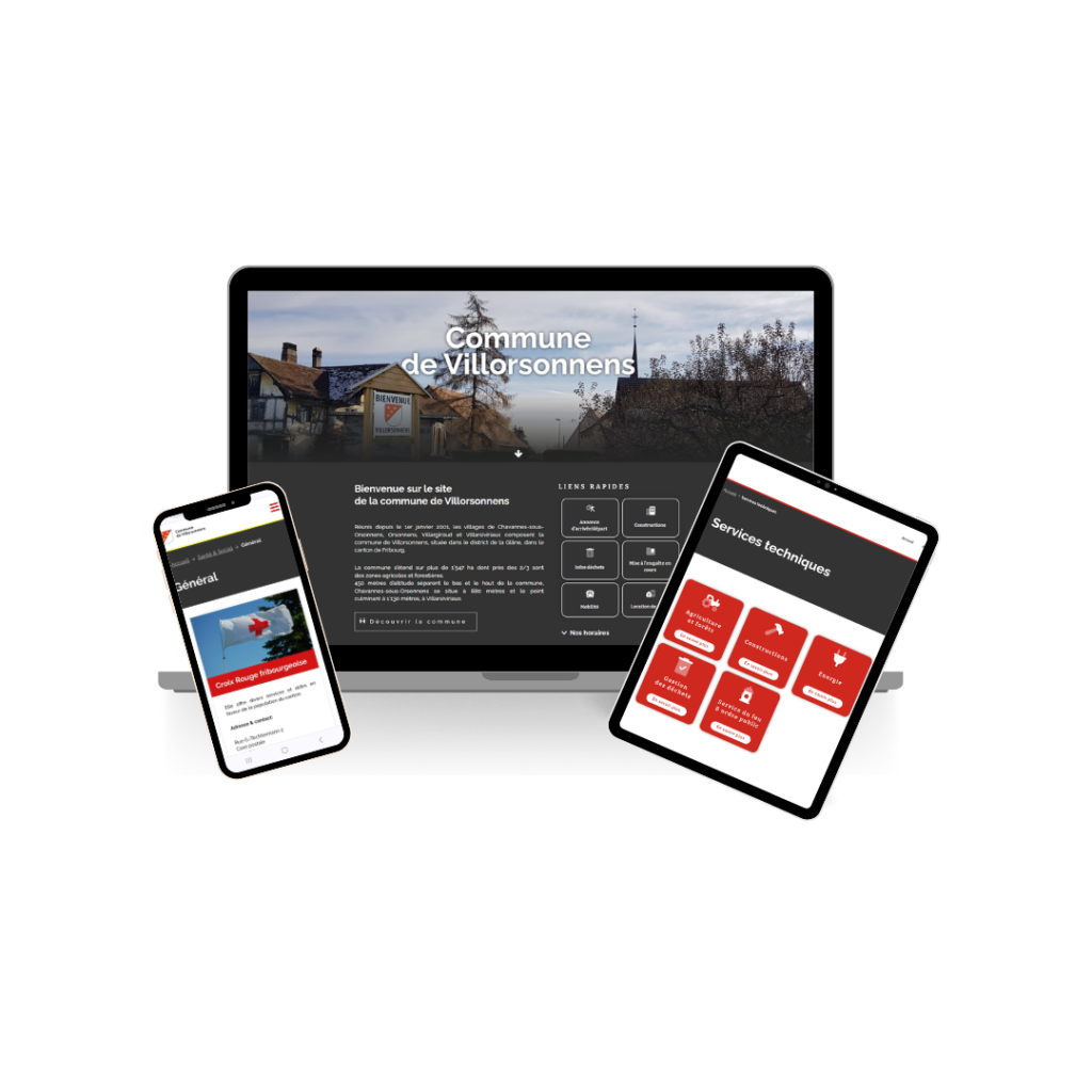 site sur mesure pour communes