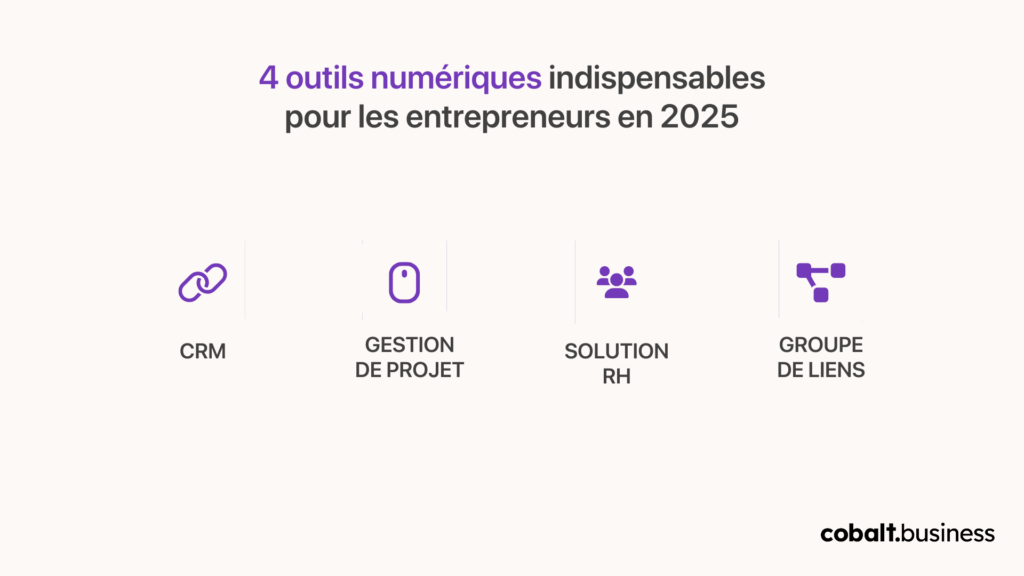 4 outils numériques indispensables pour les entrepreneurs